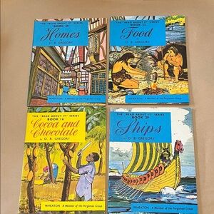 Vintage “Read About It” Series lot of 4